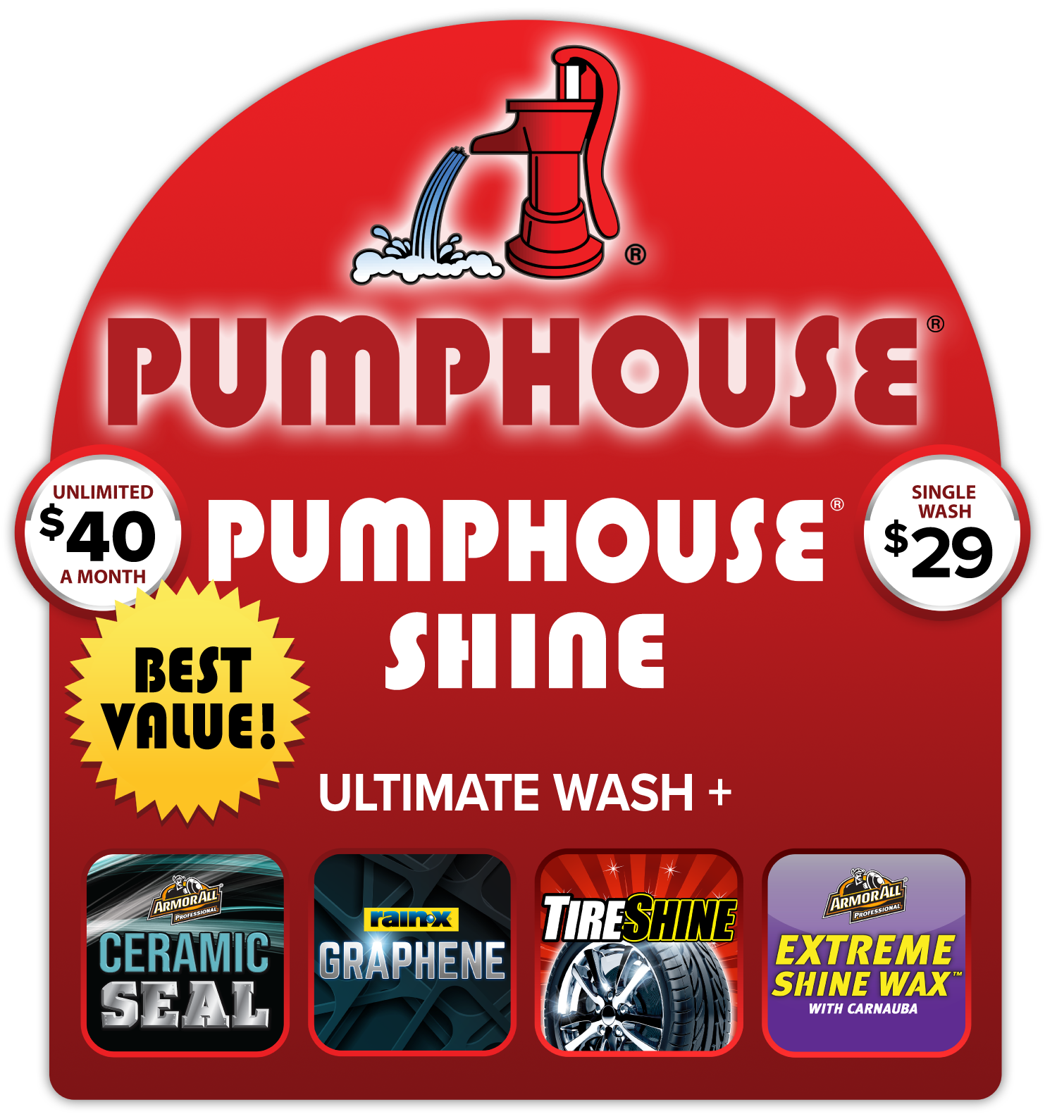 Ultimate Car Wash - Pumphouse Car Wash in Texas